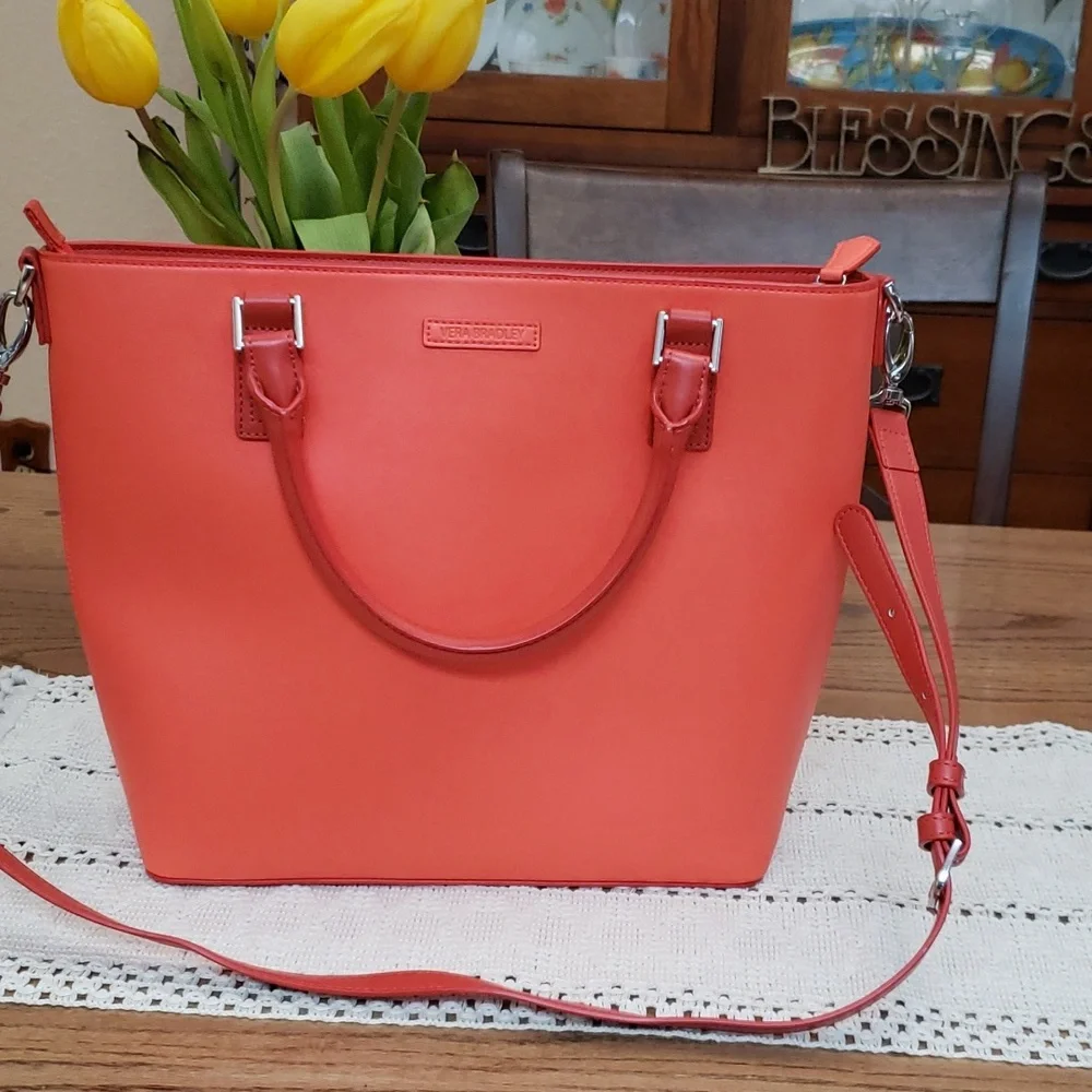 NWT Vera Bradley Composition Satchel/Crossbody - Picture 2 of 13